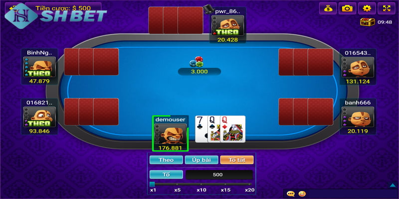 cách tính điểm game bài liêng Sự ưu tiên của tứ quý và sảnh rồng - Cách tính điểm game bài liêng