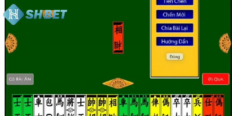 Danh sách các lá bài trong bài tứ sắc 