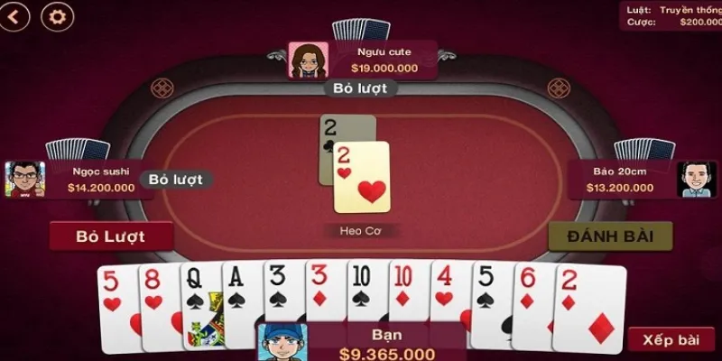 Những mẹo dụ heo đỏ để chặt bài hiệu quả