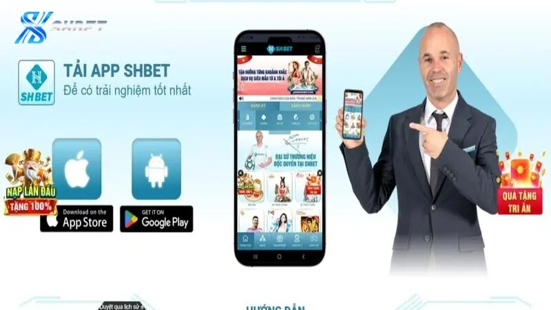 Điều kiện để tải ứng dụng SHBET
