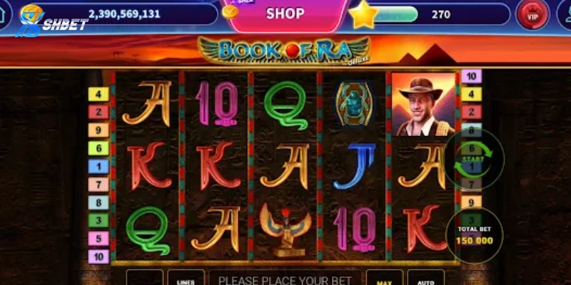 Một số biểu tượng và phần thưởng trong Book of Ra 