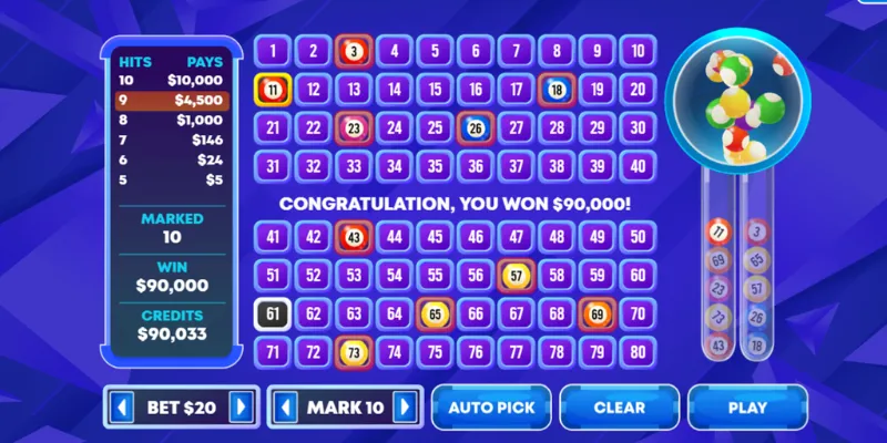 Cách chơi Keno online nào dễ trúng hơn?